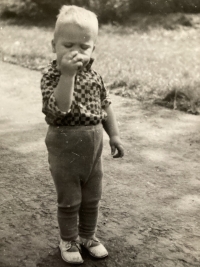 Pamětníkův syn Martin, 1963