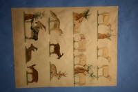 Králíky nativity sets – a sheet from a nativity figure catalogue, Králíky Museum