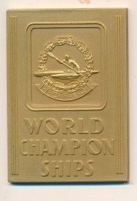 Gabriel Janoušek's gold medal from the 1965 World Championships
