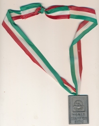 Silver medal of Gabriel Janoušek from World Championships