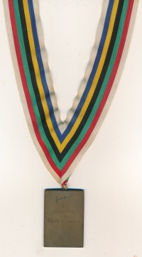 Gabriel Janoušek's bronze medal from the 1969 World Championships in Bourg-Saint-Maurice, France