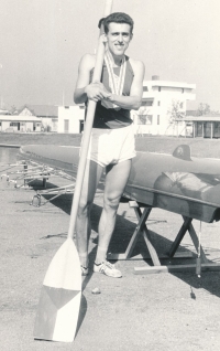 Richard Nový na letní olympiádě v Tokiu 1964