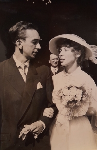 Wedding photo from 1958