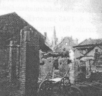 Rozbitý Dolní Benešov 05 / 1945
