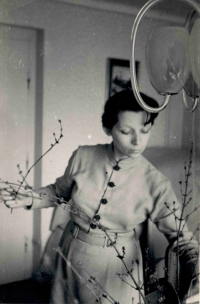 Stanislava Žabková. Easter 1955