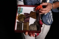 Bohumila Řešátková's most valuable medals, including the gold medal from the 1966 World Championships