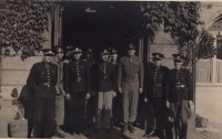 Police garrison, Český Krumlov, 1945-1946
