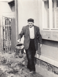 His dad Josef Dvořák in 1959