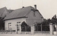 Their house in Čelákovice, which his parents had built in the 30s 