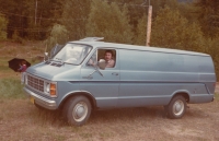 Jaroslav Čapek in the van in which he and his family moved from Edmonton to Toronto in the 1980s