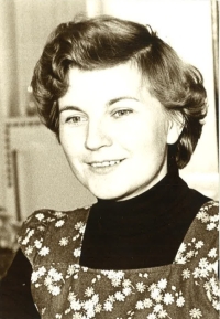 A historical portrait of Božena Beňová 
