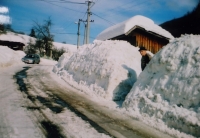Winter in Sidonia in 2006 (the man is Helena Geršlova's husband)
