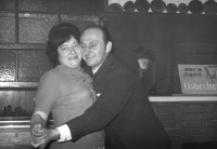 Jiří Kleker and his wife Marie. Circa 1975