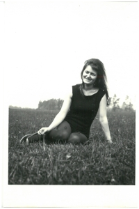 In a meadow outside Chrudim, summer of 1963