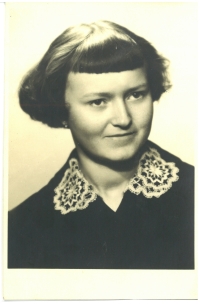 Adriena Morávková in 1954