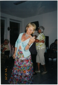 Adriena Morávková, dancing course in Podhájská, 1994