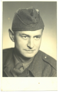 Father Ferdinand Morávek serving with PTP, early 1951