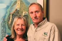 Jan Köhler with his wife Denise Marie Thérese in November 2021