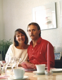 Denise and Jan Köhler, Christmas 1985