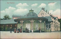 Pre-war postcard from Kudowa with the German name Bad Kudowa