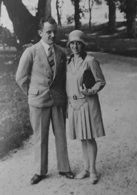 Parents Vladimír and Růžena Sudeks 