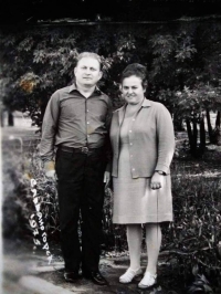 Ludmyla Kolosovych's parents. 1960s.