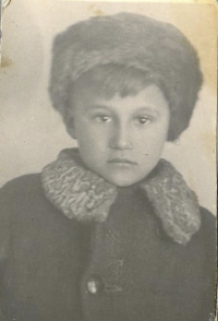 Ihor Kalynets as a child