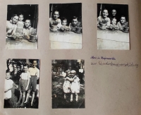 Strýc Alois před válkou na výměnném pobytu pro děti v Hoyerswerdě v Sasku (v Německu byly výměnné pobyty dětí v rodinách před válkou i za války běžné)