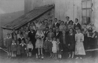 Wedding of her parents Rýžovna, 1928