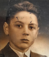 Ladislav Kavka when he was fourteen years old 