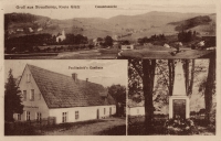 Pre-war postcard from Strausseney