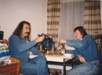 Germany, visiting a friend, 1987