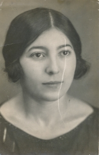 Ida Gansová, née Kleinová, 1925