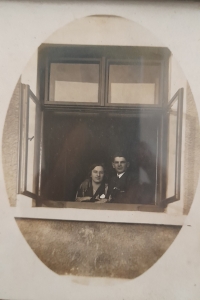 Parents Antonie Kavková and Antonín Kavka
