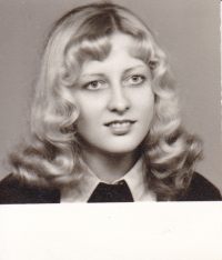 Eva Kulíšková v roce 1974