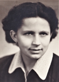 Eva Kocmanová in 1955