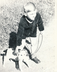Jan Fechtner at his childhood