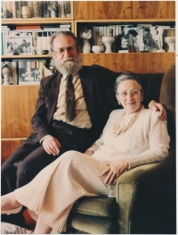 Olga and Miroslav Hudeček in Říčany
