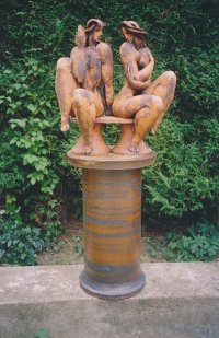 Olga Hudečková - garden sculpture