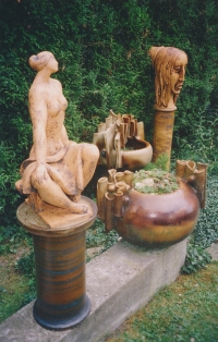 Olga Hudečková - garden sculptures