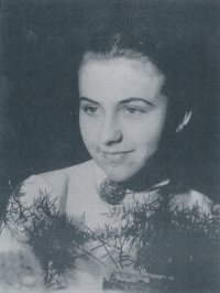 Olga Hudečková, 1950s