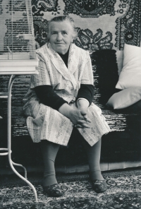 Olga Hudečková´s mother, 1960s