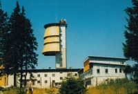 The Poledník radio station after the first reconstruction in 1987 - 1988