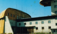 The Poledník radio station after the first reconstruction in 1987 - 1988