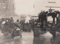Military funeral of Antonín Polášek