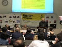 Speech at the Amnesty International office in Leiden about human rights violations in Azerbaijan, 1 March 2018