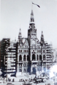 Liberec Town Hall in August 1968