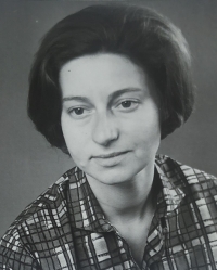Eva Spitzová v mládí