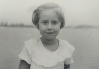 Eva Spitzová v dětském věku