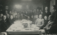 Feast after the hunt, December 1937, Franjo Aubrecht